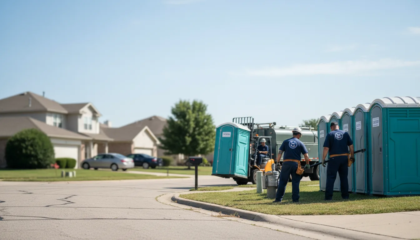 Porta Potty Rental in Fontana, CA near me